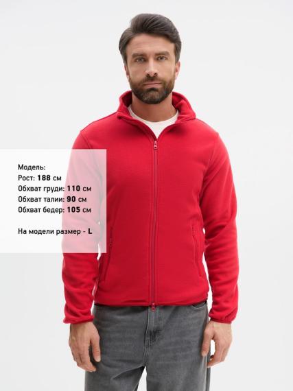 Куртка флисовая унисекс Ben Mac, красная, размер XXL