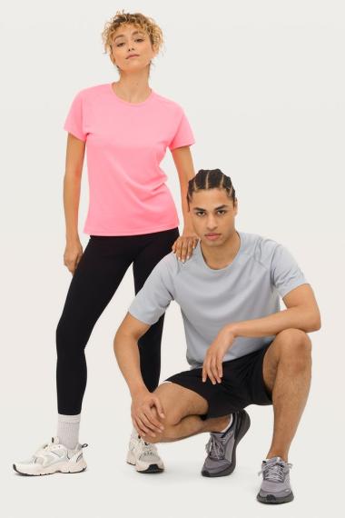 Футболка Sporty серая, размер 3XL