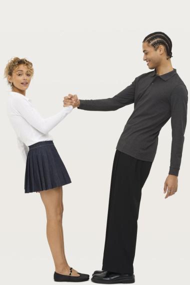 Рубашка поло мужская с длинным рукавом Perfect LSL Men красная, размер XXL