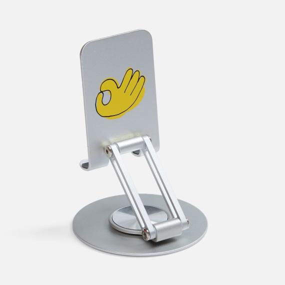 Подставка для смартфона Smartic, серебристая