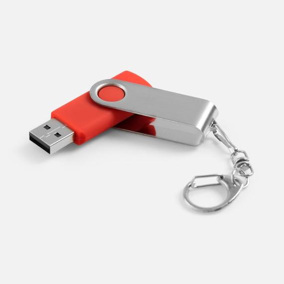 Флешка Twist, красная, 8 Гб