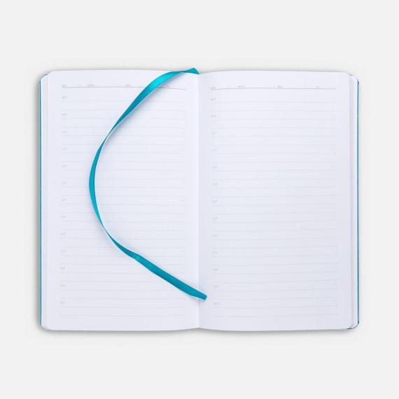 Ежедневник Nova, недатированный, бирюзовый